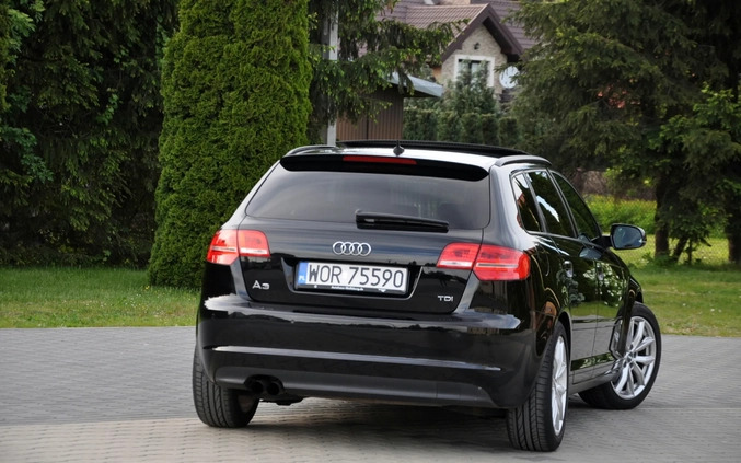 Audi A3 cena 44900 przebieg: 199895, rok produkcji 2011 z Moryń małe 704
